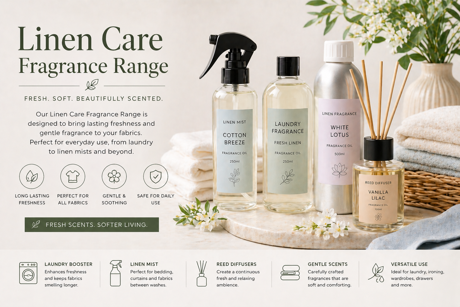 Linen Care Fragrance Range – Scent Theory