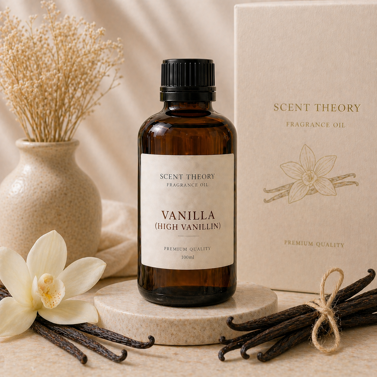 Fragrance Oil – Vanilla (High Vanillin)