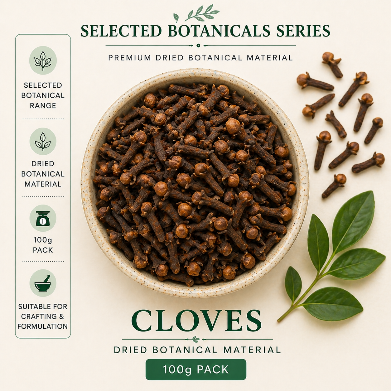 Cloves - Selected Botanicals Series (100G)