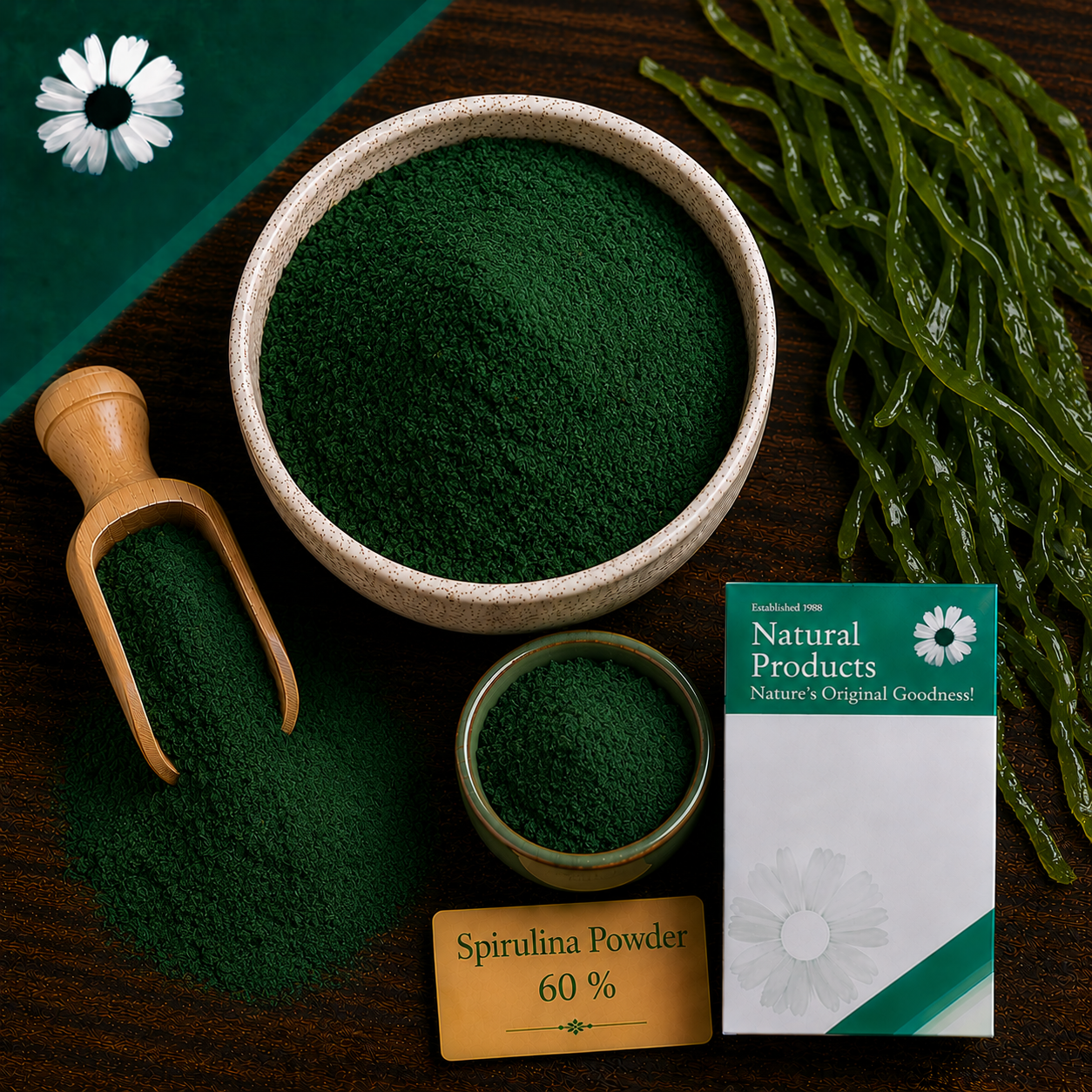 Spirulina Powder 60 %
