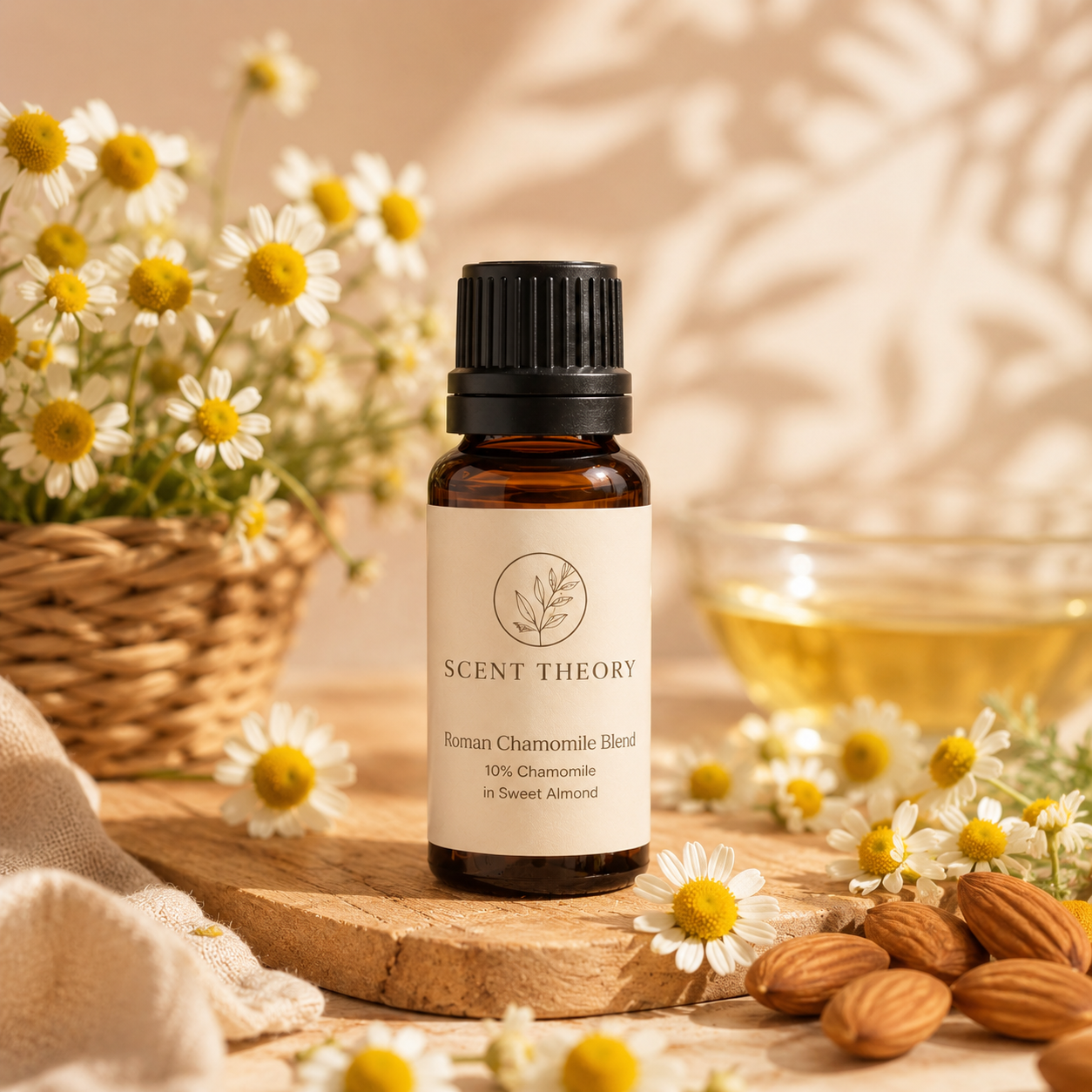 Roman chamomile blend (10% Chamomile in sweet almond)