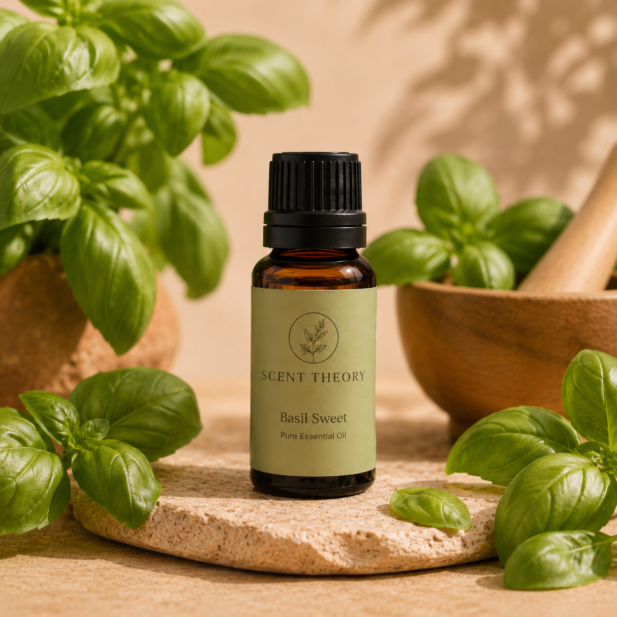 Basil Sweet Pure Essential Oil
