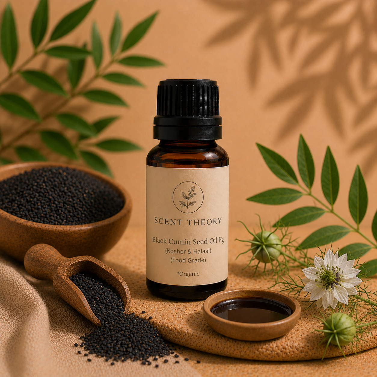 Black Cumin Seed Oil Fg (Kosher & Halaal) (Food Grade)