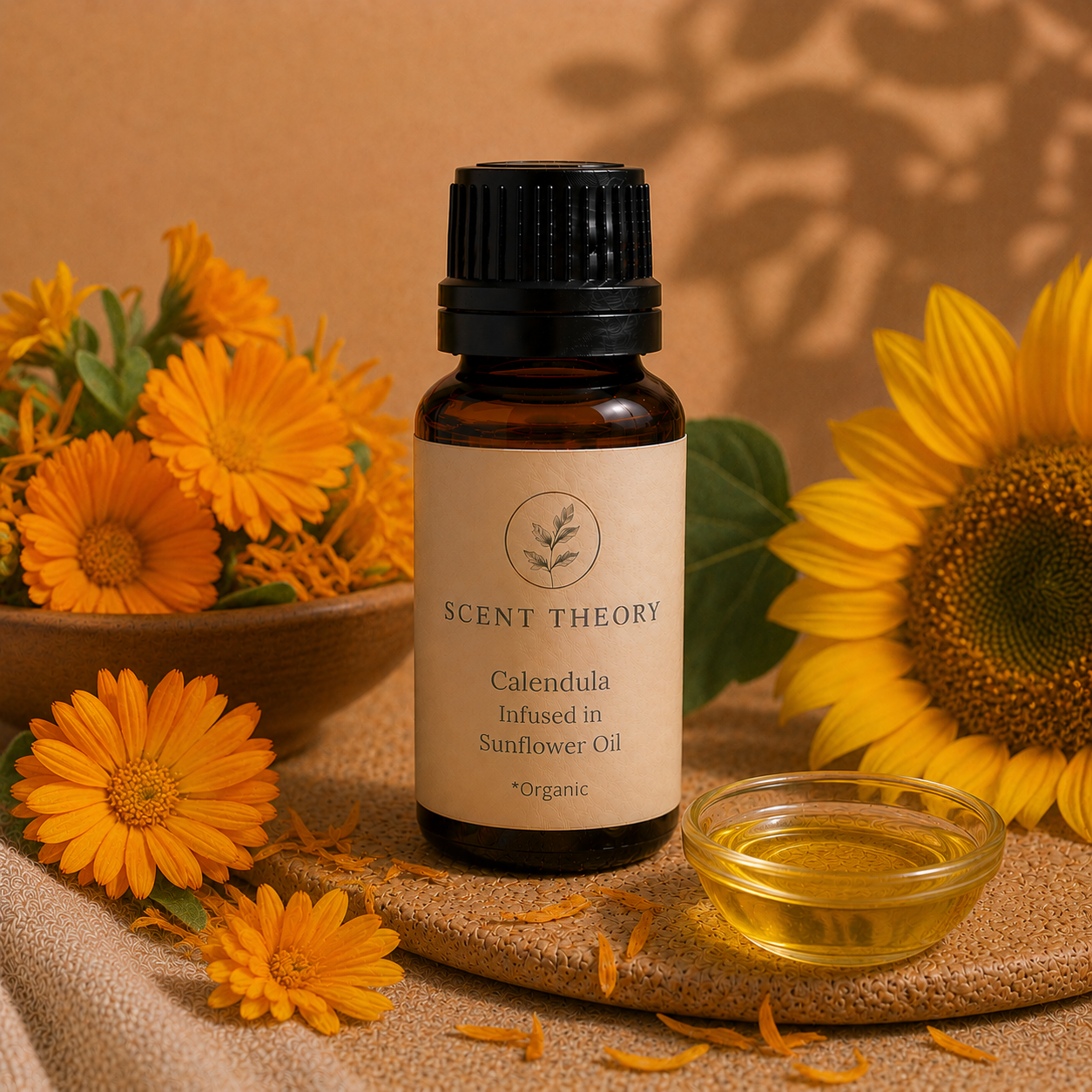 Calendula Infused in Sunflower Oil
