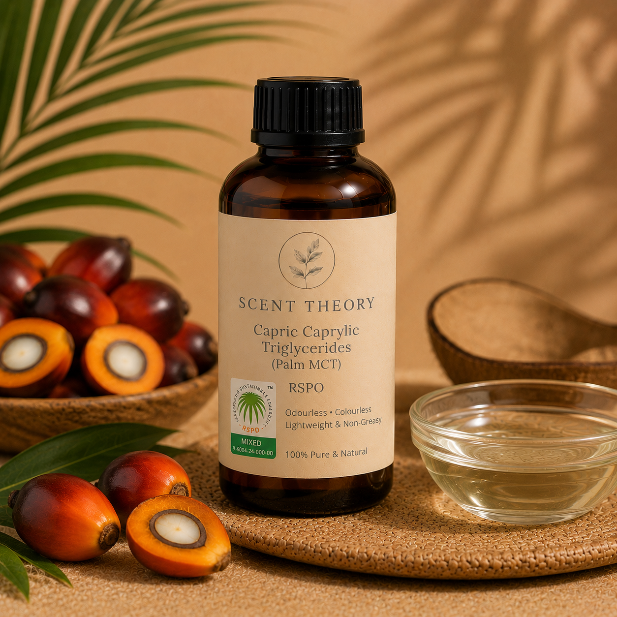Capric Caprylic Triglycerides (Palm MCT) RSPO