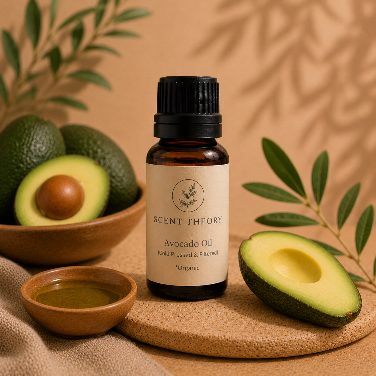 Avocado Oil (Cold Pressed & Filtered)