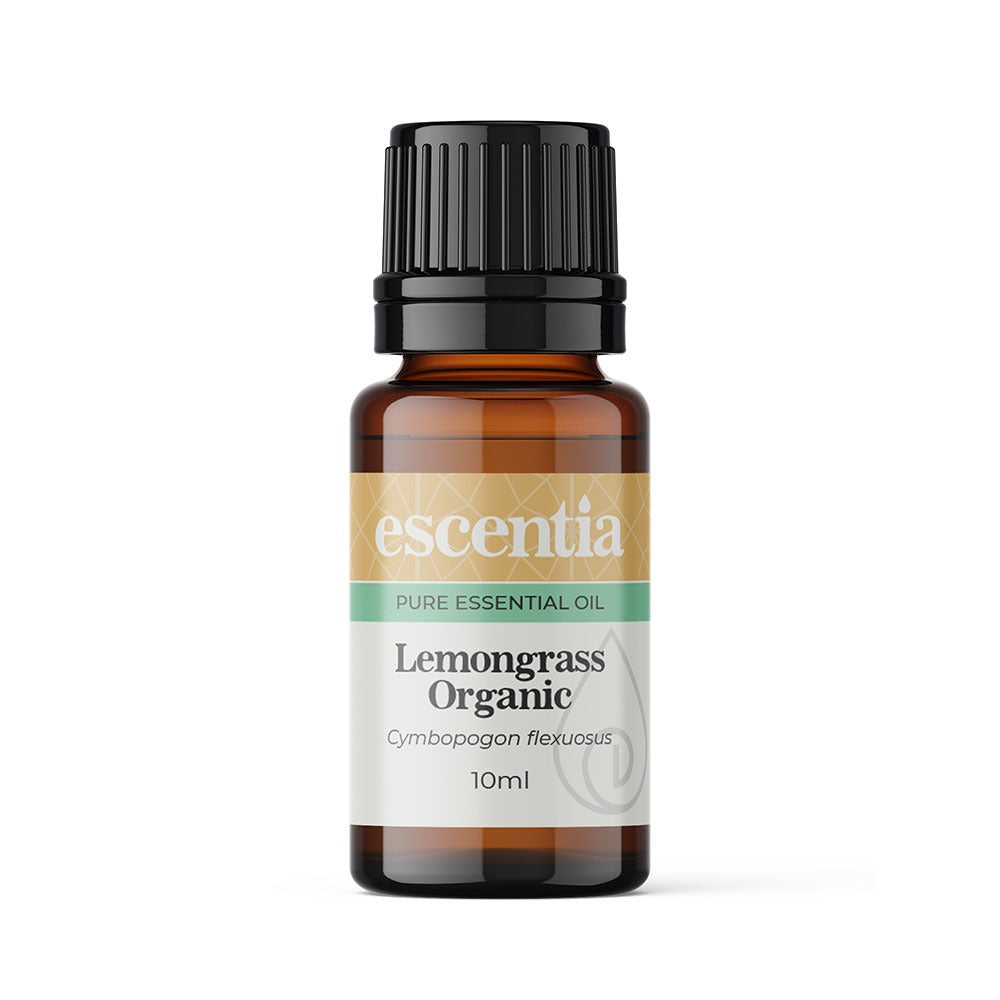Lemongrass Organic Essential Oil Cymbopogon Flexuosus (Escentia)